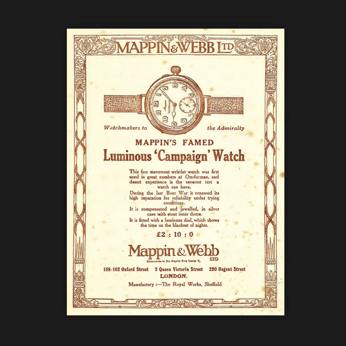 History Advert 1898