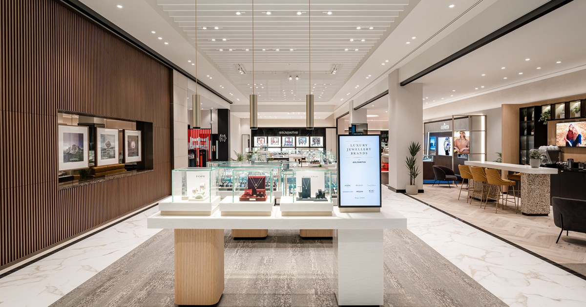 Goldsmiths expands their showroom in Cabot Circus shopping centre, Bristol with a new luxury concept showroom - News & Media - The Watches of Switzerland Group