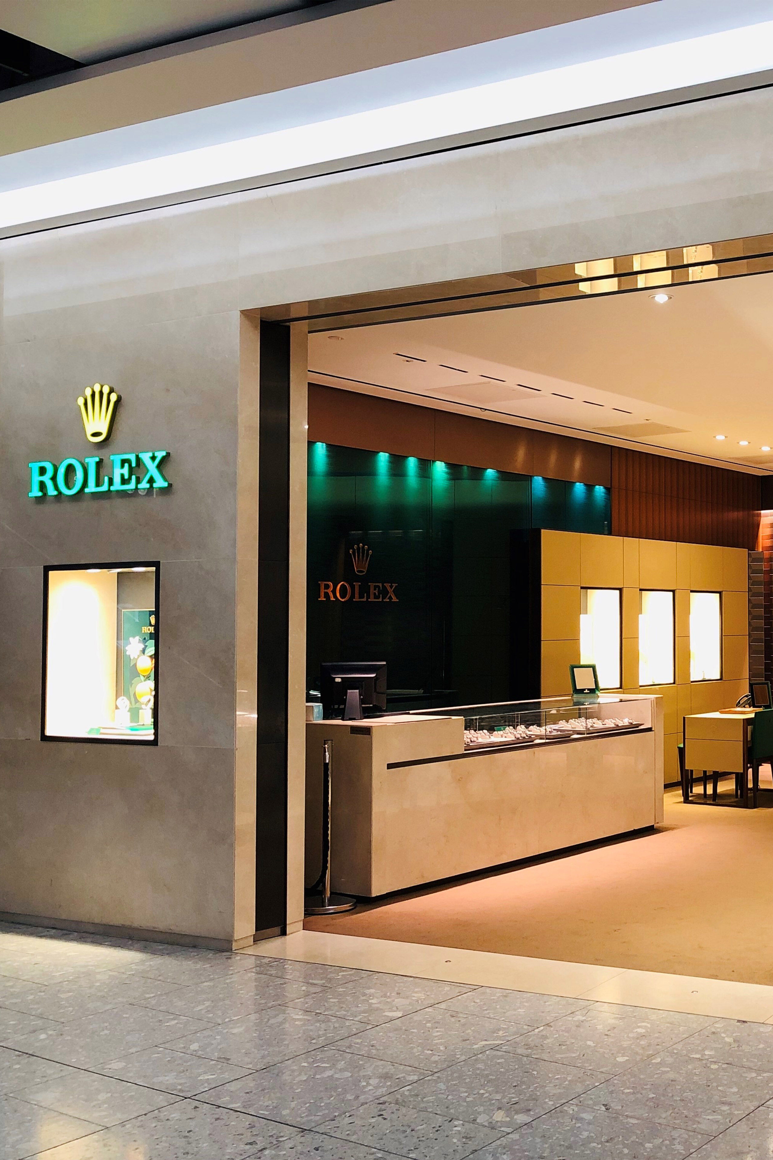 heathrow terminal 2 rolex