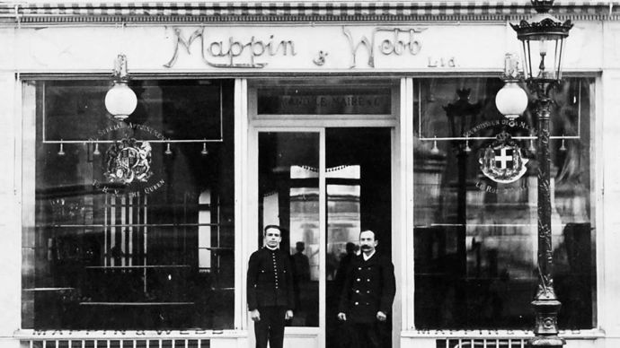 History Mappin Webb 1900 Paris