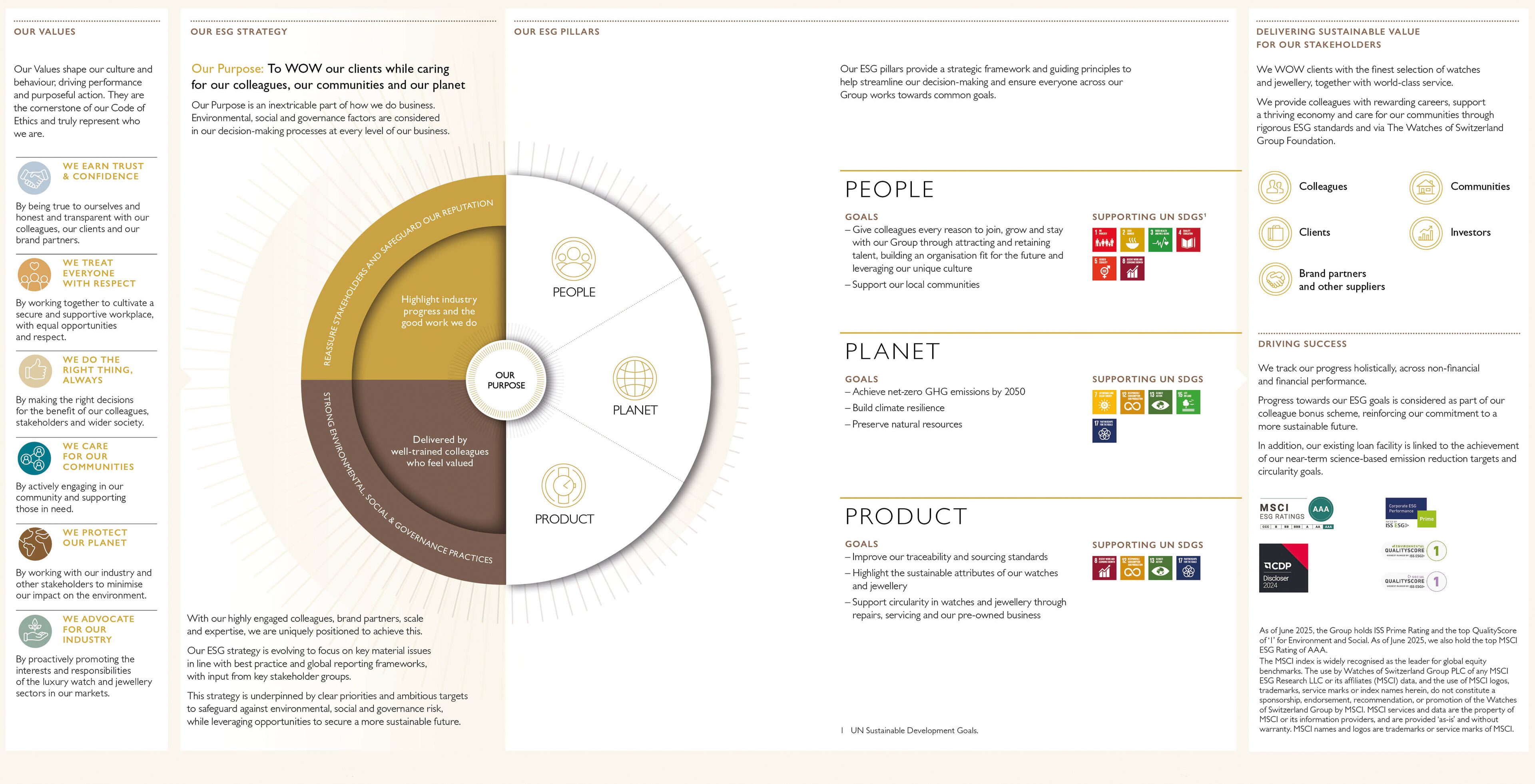 Our strategic pillars