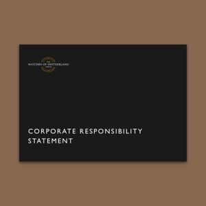 CORPORATE RESPONSIBILITY STATEMENT 600X600